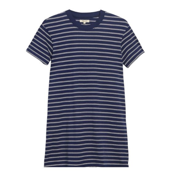 Madewell Tina Stripe T-Shirt Dress - Picture 3 of 4